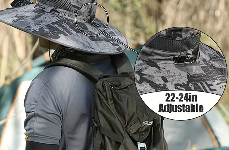 SOMBRERO CON VENTILADORES – PROTECCIÓN + AIRE EN UN SOLO PRODUCTO